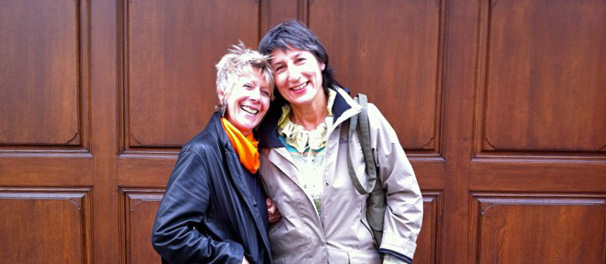 Yannina Döbeli und Brigitta Leupin